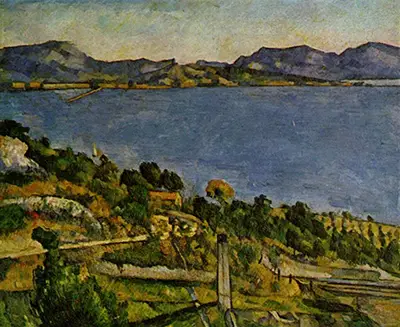 The Bay of Marseille seen from L'Estaque Paul Cezanne